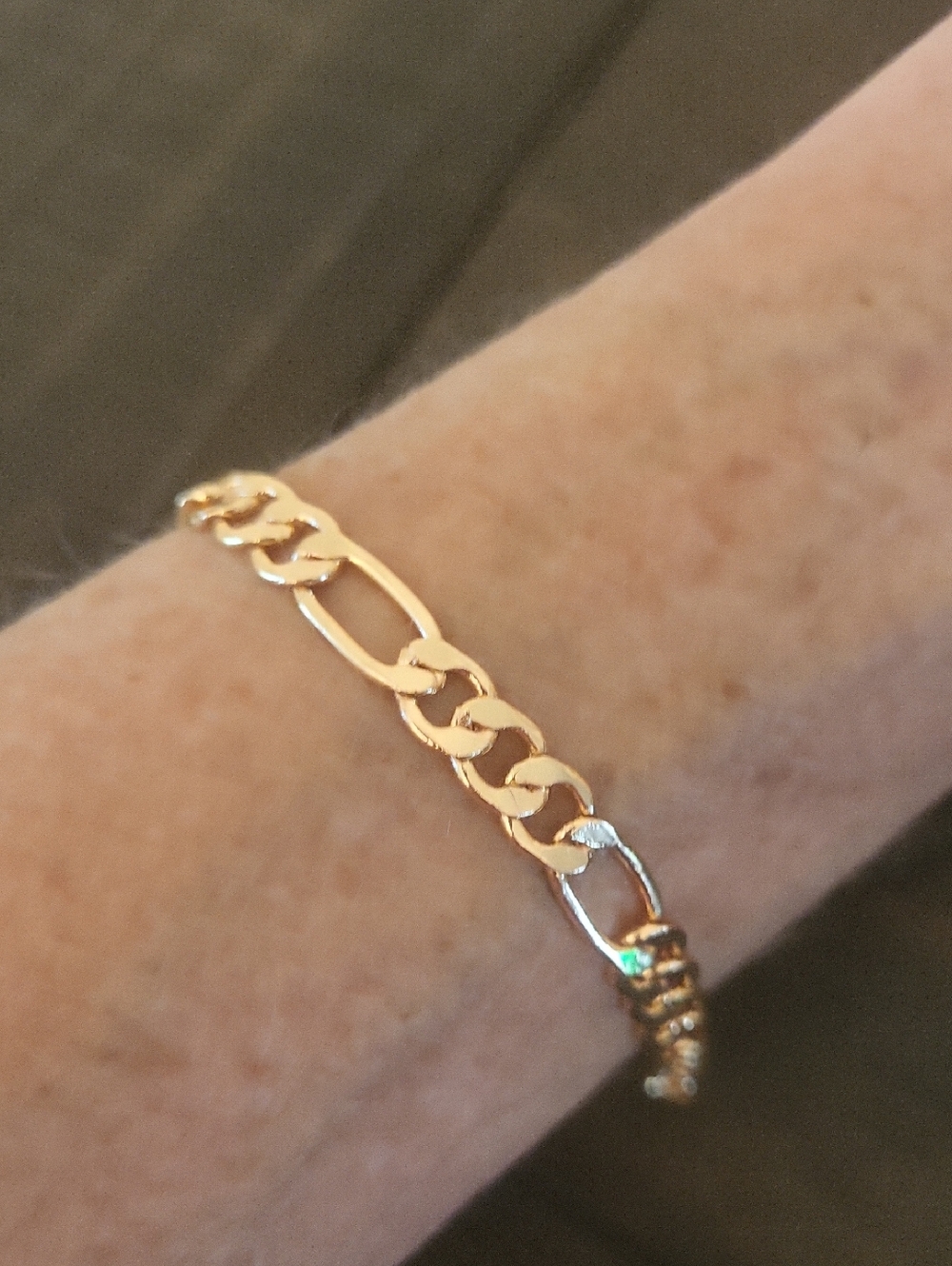 NWOT 18k Gold Filled Chain Link Bracelet